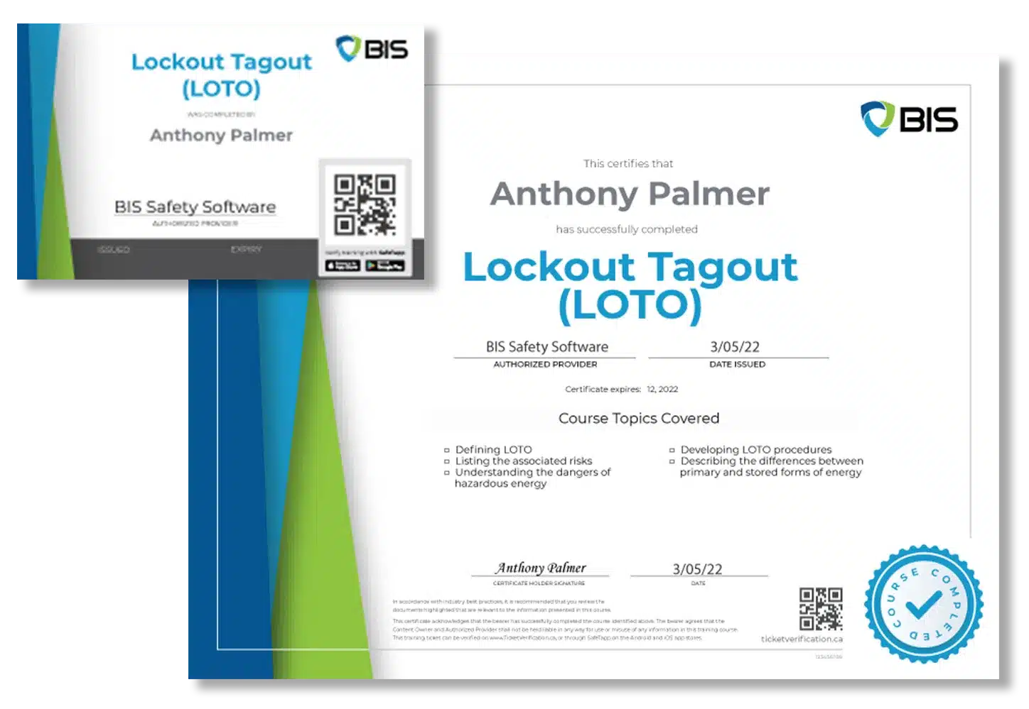 Lockout Tagout Training (LOTO)