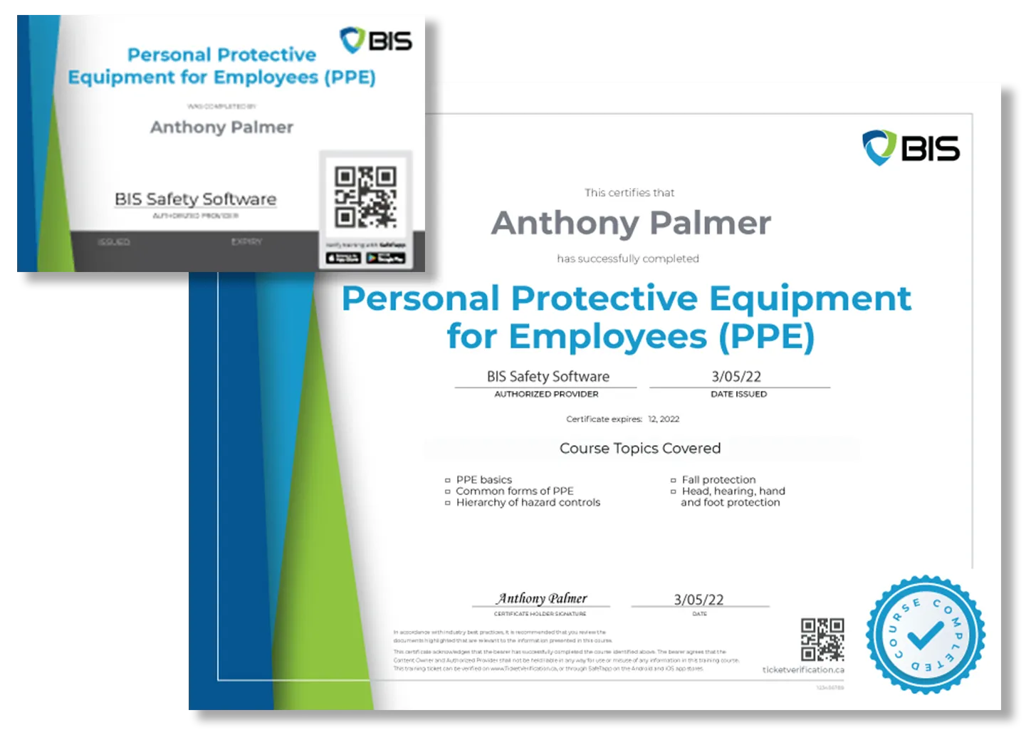 Personal Protective Equipment for Employees (PPE)