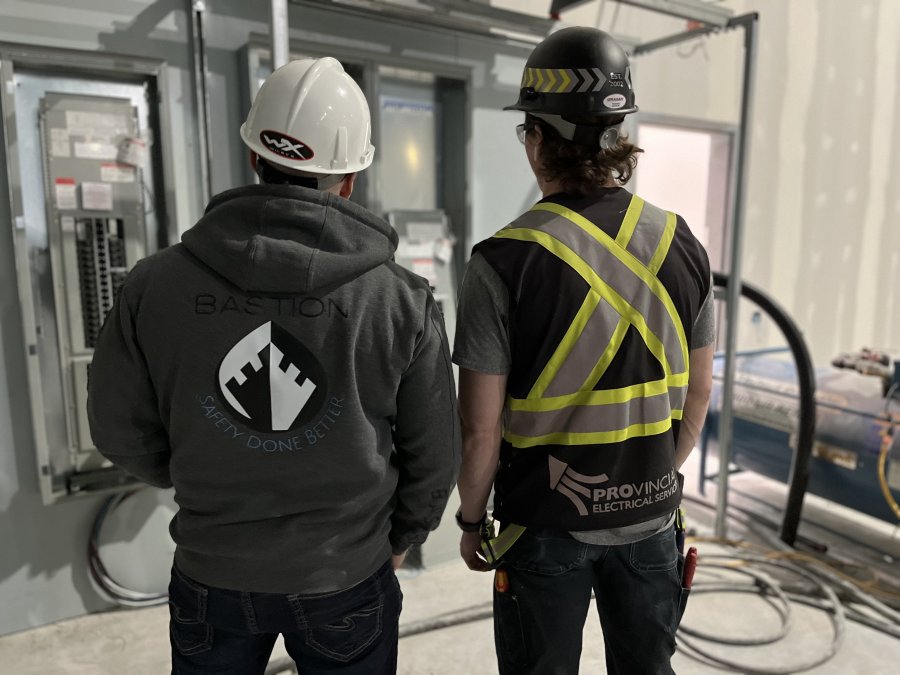 Bastion safety in the field doing a consulting assessment