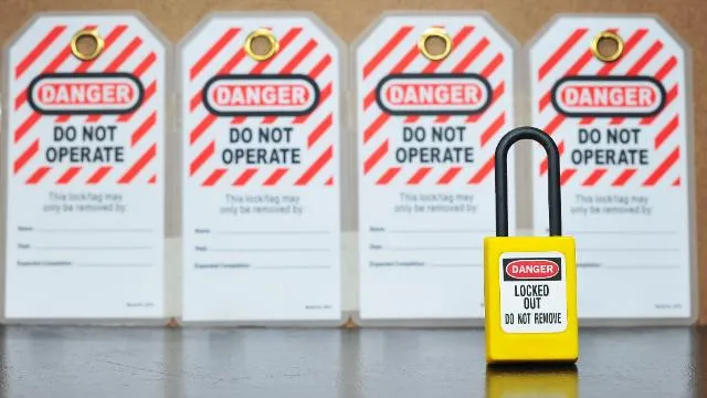 Verrouillage et étiquetage