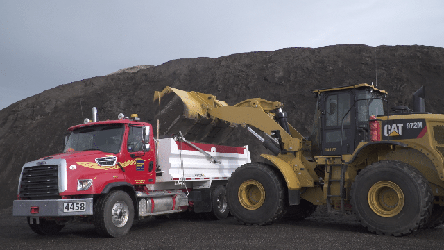 Aggregate Hauling