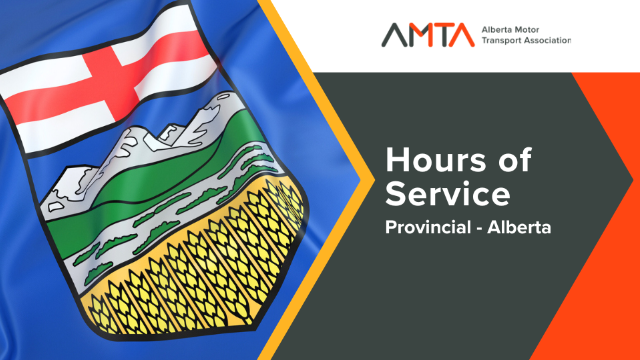 AMTA (2024) Provincial Hours of Service (Alberta)