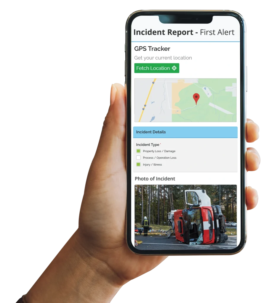 Construction Safety Inspection Software on mobile
