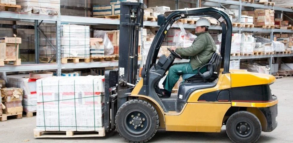 Forklift driver