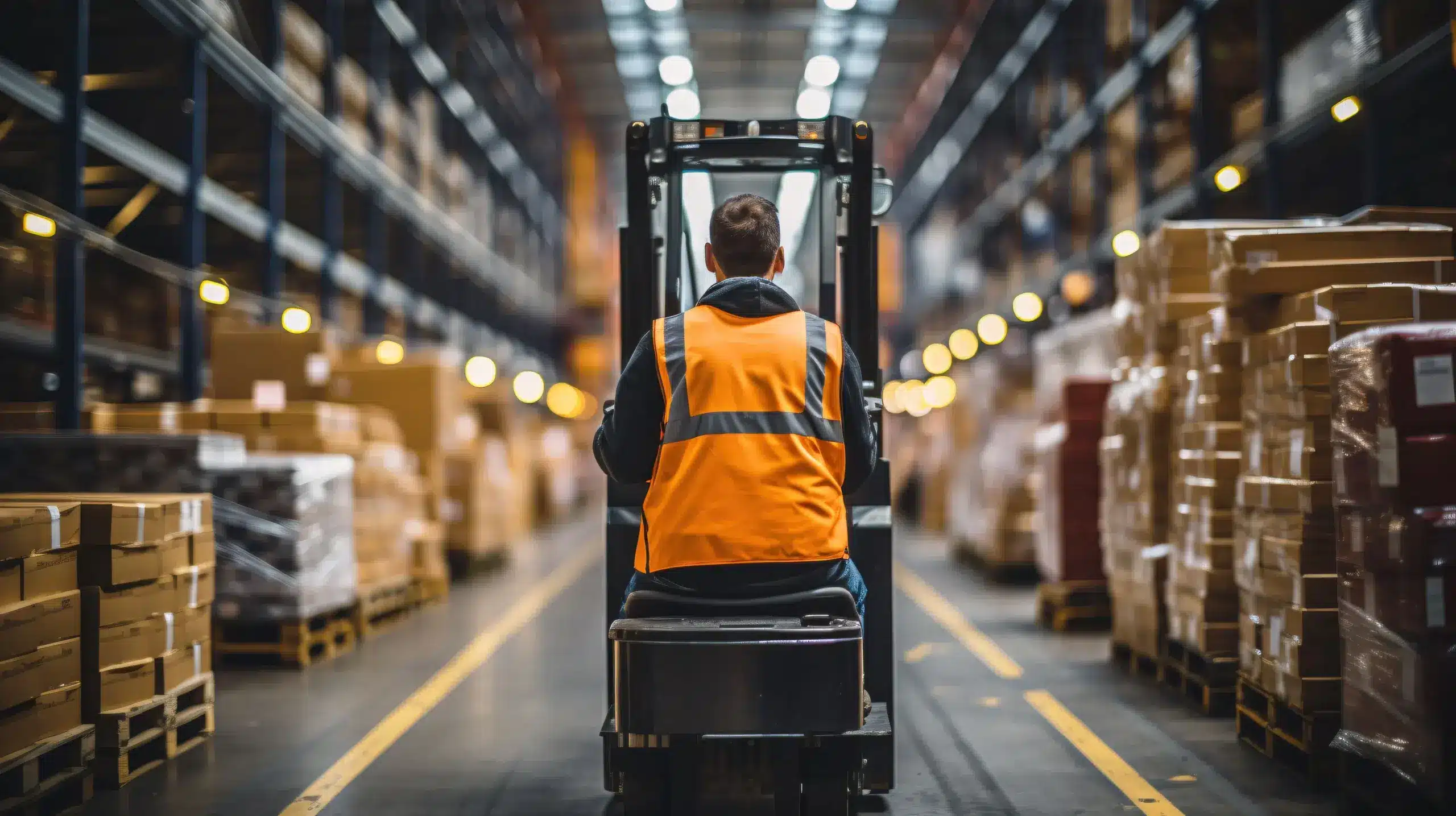 Sit-Down Counterbalanced Forklift Safety